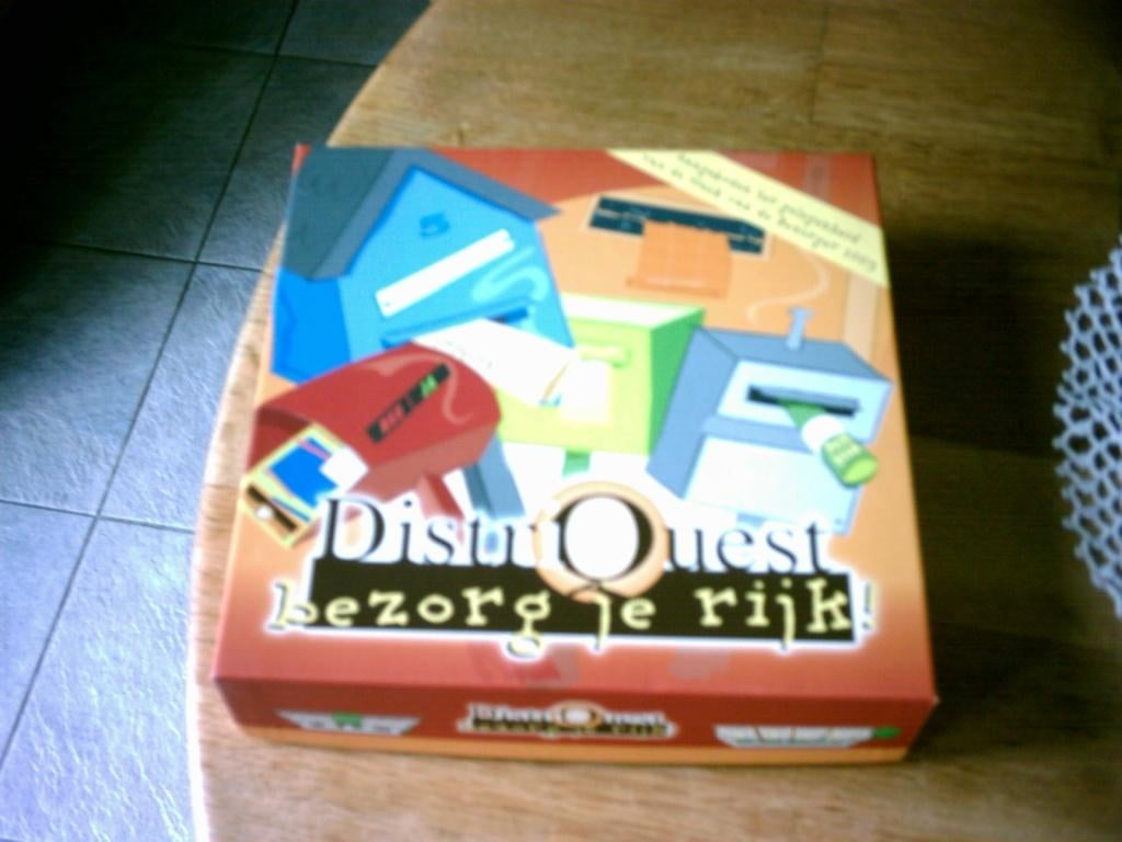 distri quest spel bezorg je rijk 2-6 spelers leeftijd 8+, Hobby en Vrije tijd, Ophalen of Verzenden, Nieuw