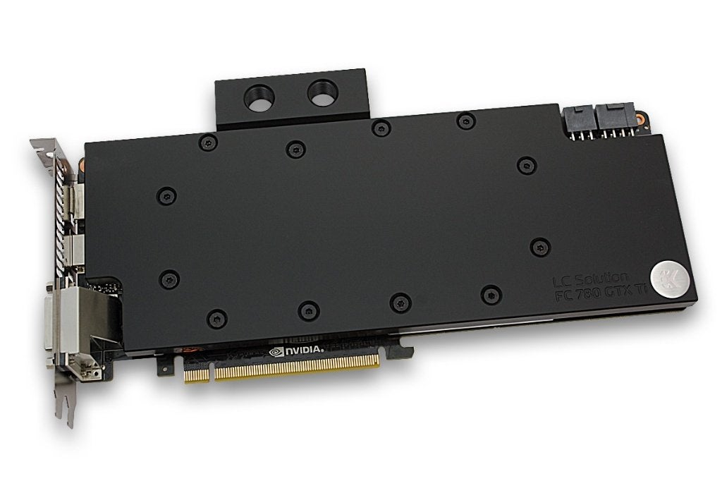 EK Water Block EK-FC780 GTX Ti – Full Cover Water Block, Computers en Software, Ophalen of Verzenden, Zo goed als nieuw, Waterkoeling