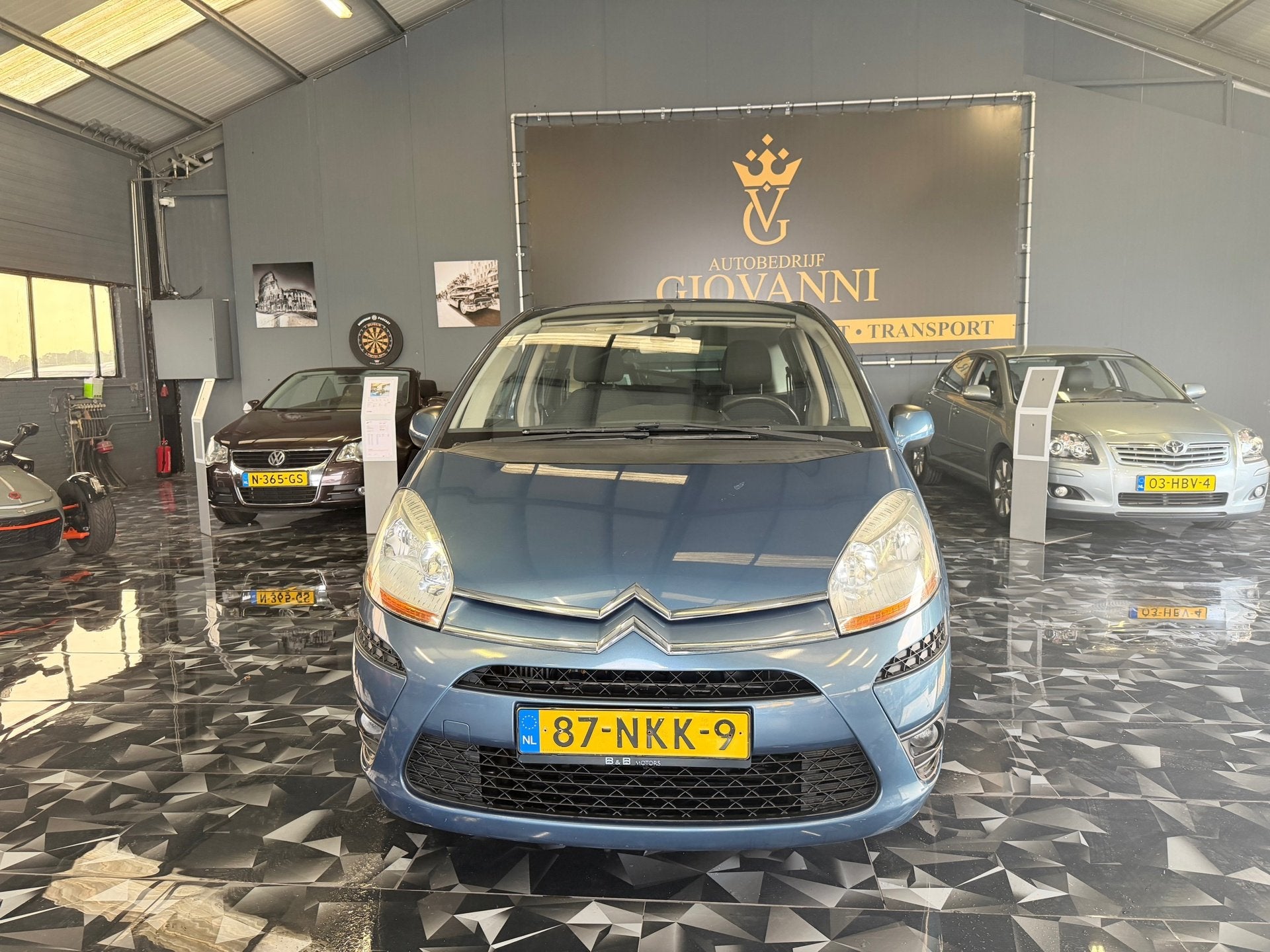 Citroen C4 Picasso 1.6 THP Business EB6V 5p inruil mogelijk, Auto's, 15 km/l, Gebruikt, Blauw, C4 (Grand) Picasso