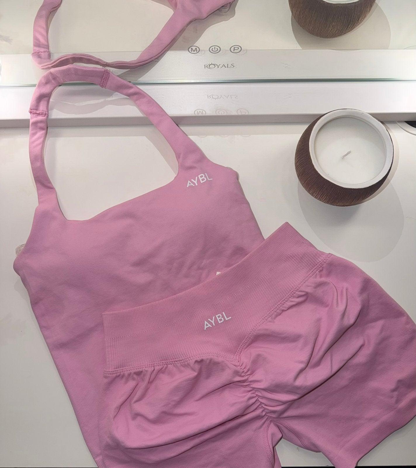 Aybl pink set maat XS/S, Ophalen of Verzenden, Zo goed als nieuw, Roze, Bikini