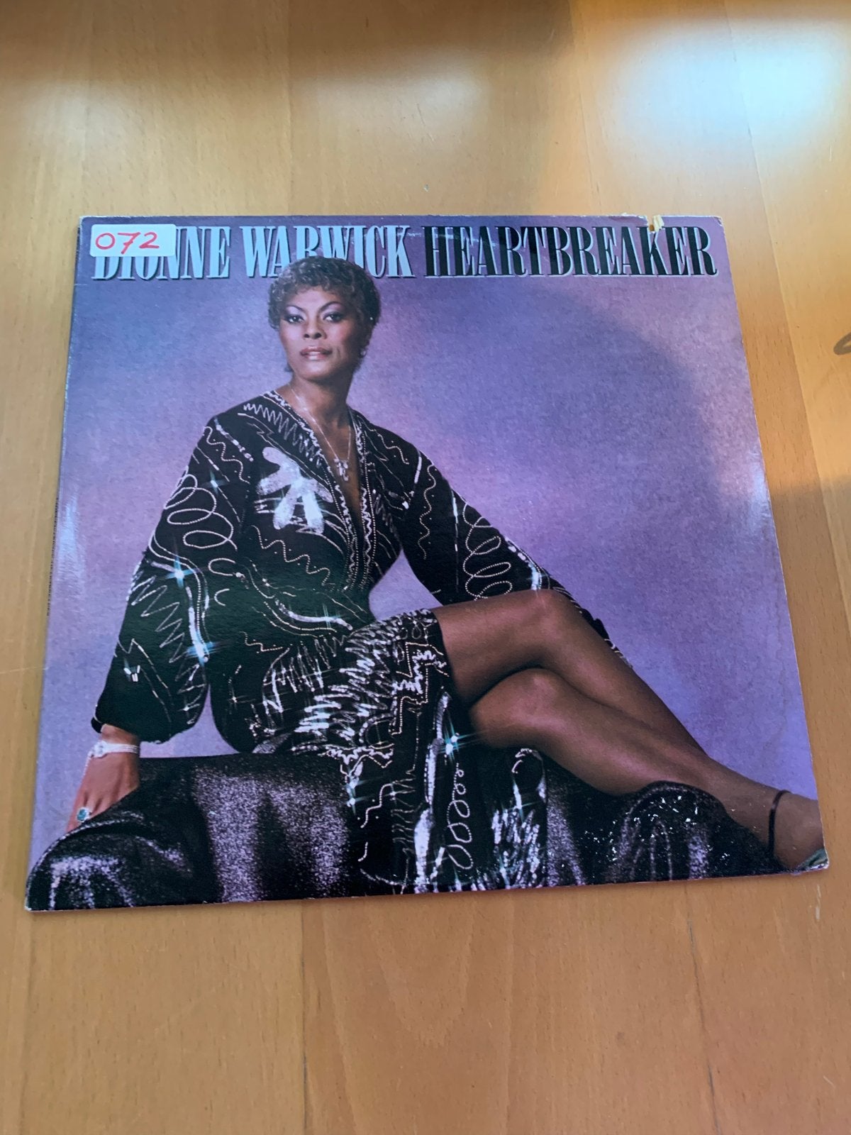 Dionne Warwick - Heartbreaker LP (1982), LP, Gebruikt, Pop, Ophalen of Verzenden