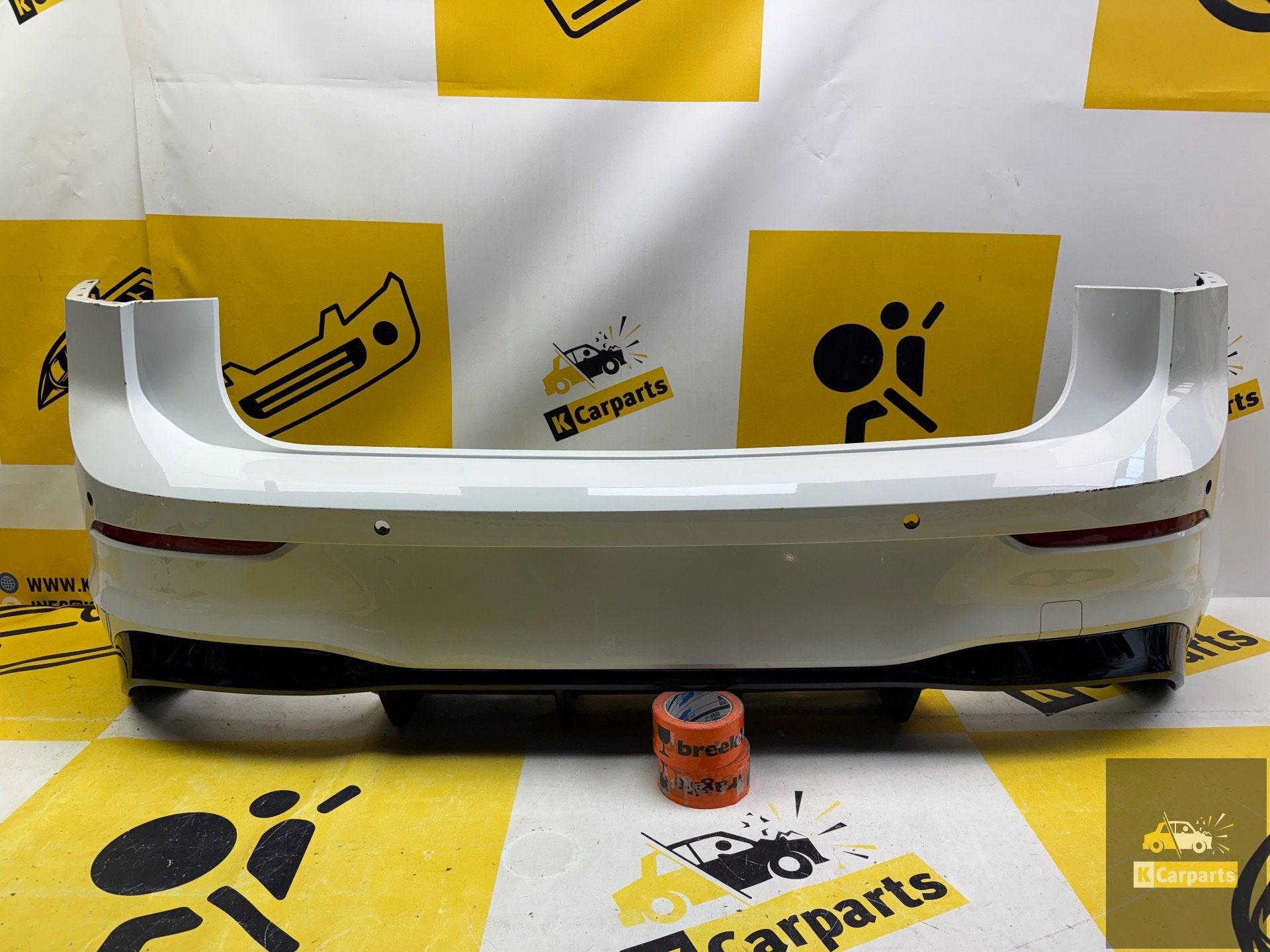 VW GOLF VIII 8.5 R facelift R20 achterbumper 6pdc 5H6807421E, Gebruikt, Volkswagen, Volkswagen AG, Achter