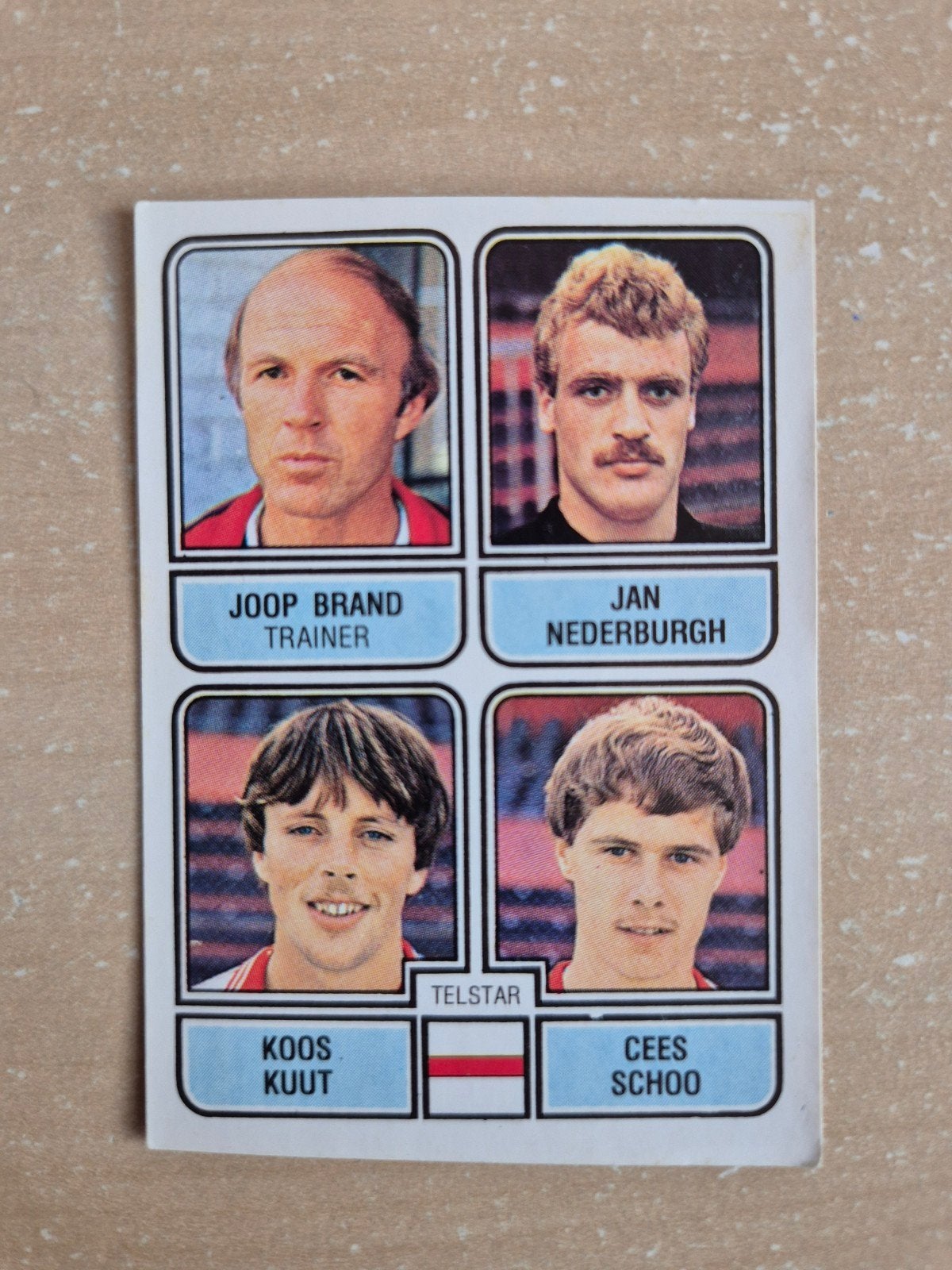 Panini Voetbal 82 Brand Nederburgh Telstar, Verzamelen, Sportartikelen en Voetbal, Ophalen of Verzenden, Zo goed als nieuw, PSV