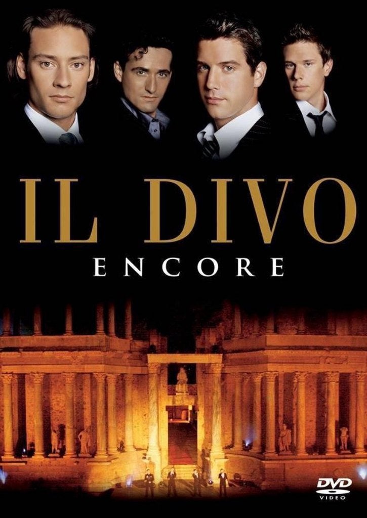 Il Divo - 3 verschillende concerten - 3 dvd's, Engels, Alle leeftijden, Ophalen of Verzenden, Zo goed als nieuw