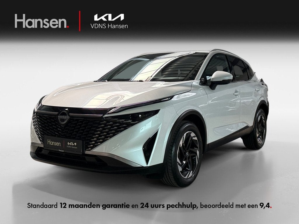 Nissan QASHQAI 1.3 MHEV Xtronic N-Connecta I 360 camera I Na, Auto's, Nissan, 4 cilinders, Wit, Bedrijf, Automatische klimaatregeling