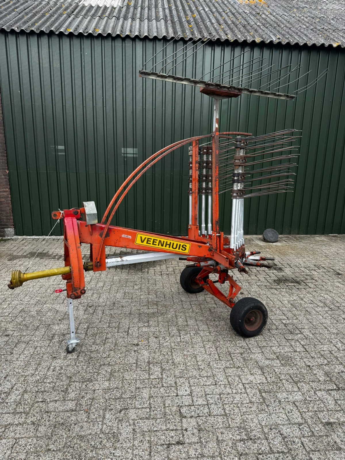 Veenhuis cirkel hark vch 400 uitneembare armen, Gebruikt, Meer dan 10000, Tot 80 Pk, Ophalen