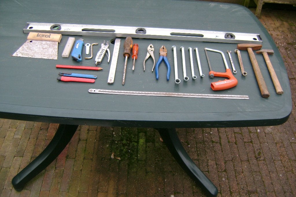 Diverse handgereedschap, Ophalen, Gebruikt