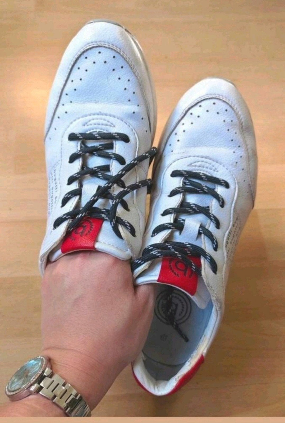 Bugatti schoenen maat 39, Ophalen, Zo goed als nieuw, Wit, Sneakers of Gympen
