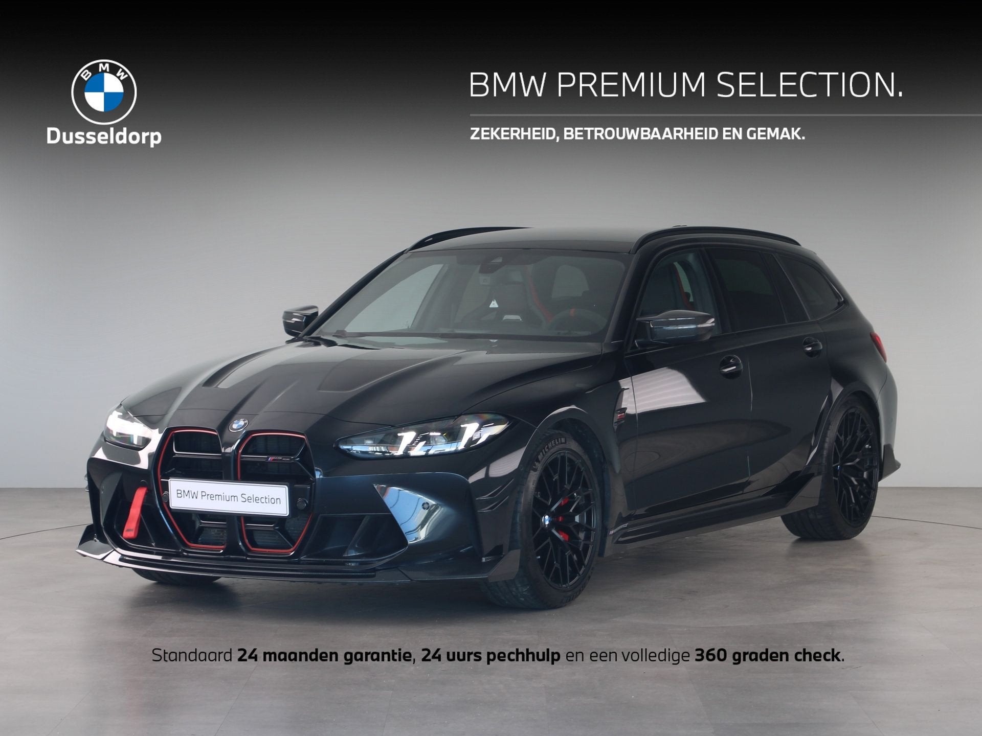BMW M3 CS Touring (bj 2025, automaat), Auto's, Dealer onderhouden, Gebruikt, 2993 cc, Met garantie (alle)