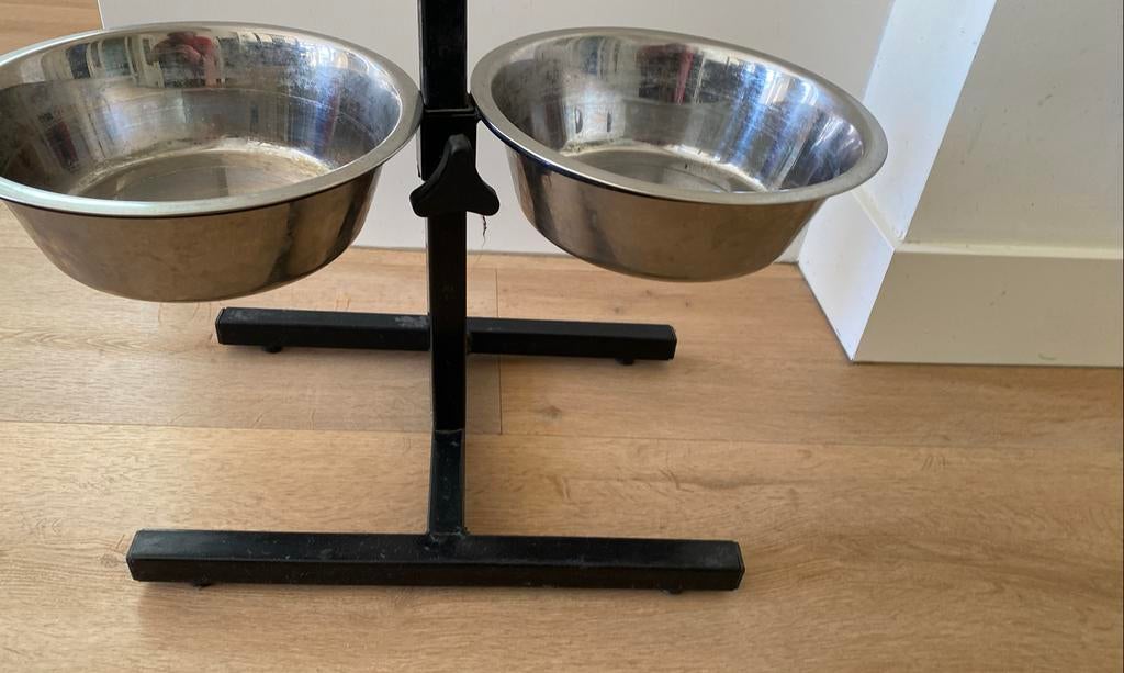 Hondenvoerbak op standaard ADORI, Dieren en Toebehoren, Ophalen of Verzenden, Verstelbaar, Gebruikt