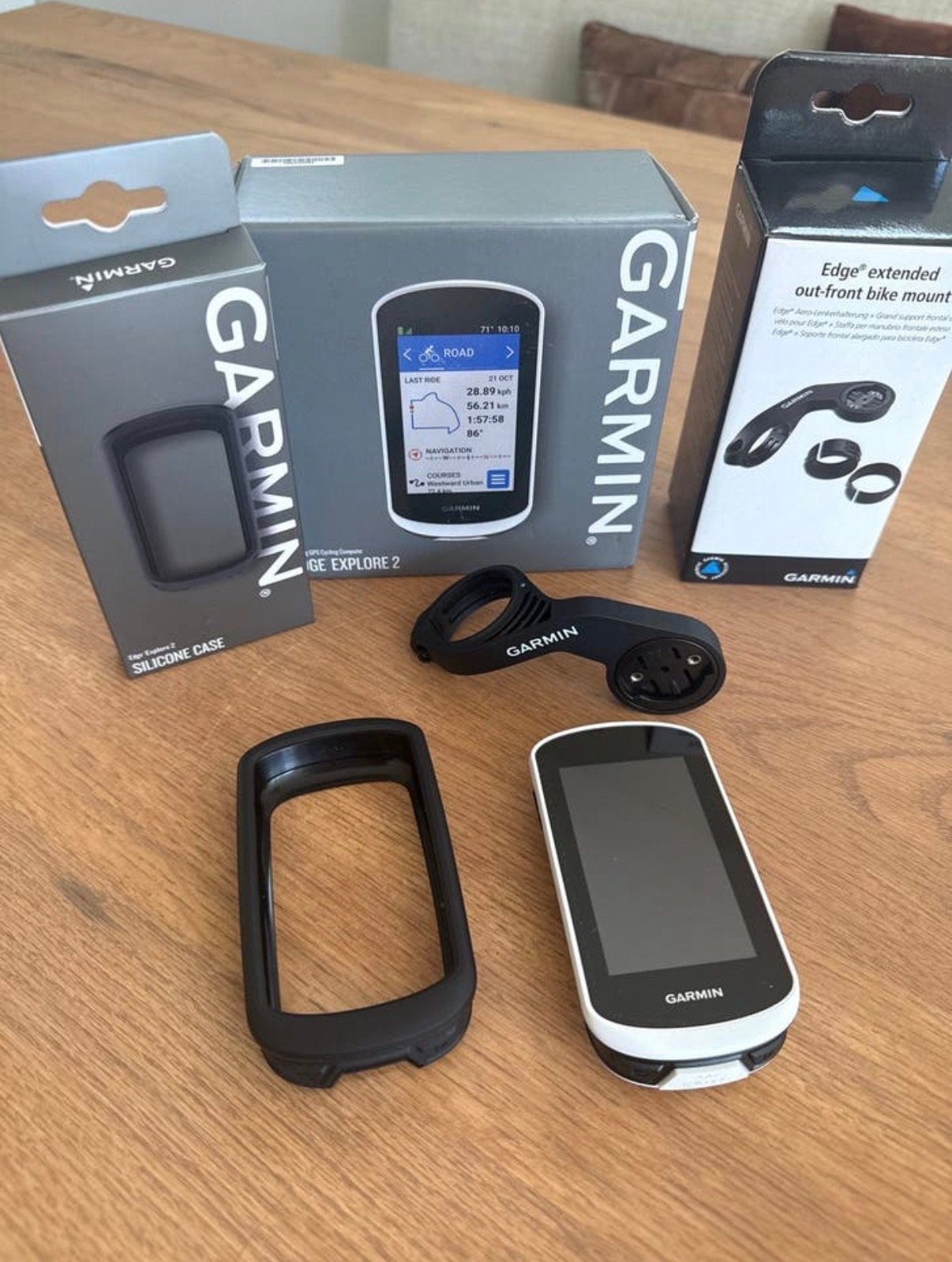 Garmin Edge Explore 2 Fietscomputer met accessoires *nieuw*, Ophalen of Verzenden, GPS, Zo goed als nieuw