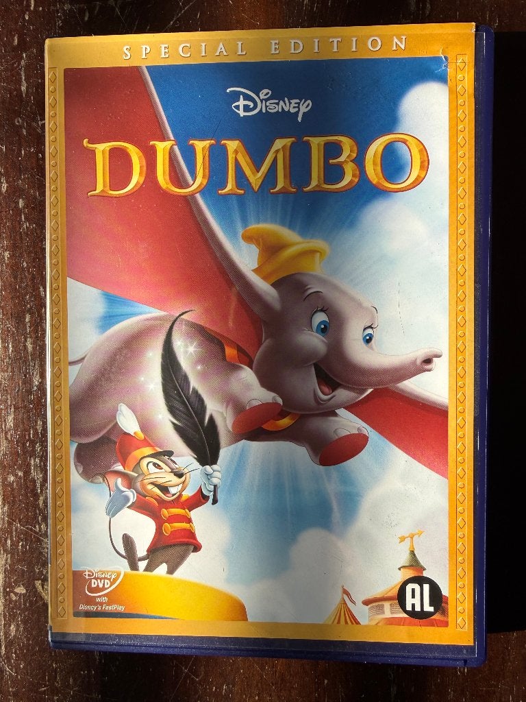 Walt Disney Dumbo DVD, Europees, Tekenfilm, Alle leeftijden, Ophalen of Verzenden