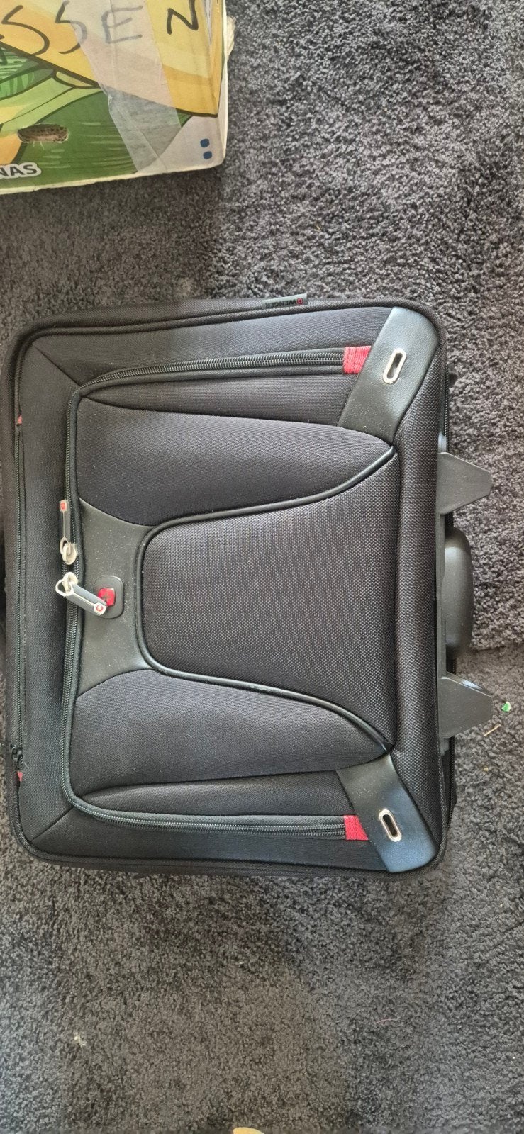 Wenger laptoptas op wieltjes - Zwart, Ophalen, 40 tot 60 cm, Wieltjes, Gebruikt