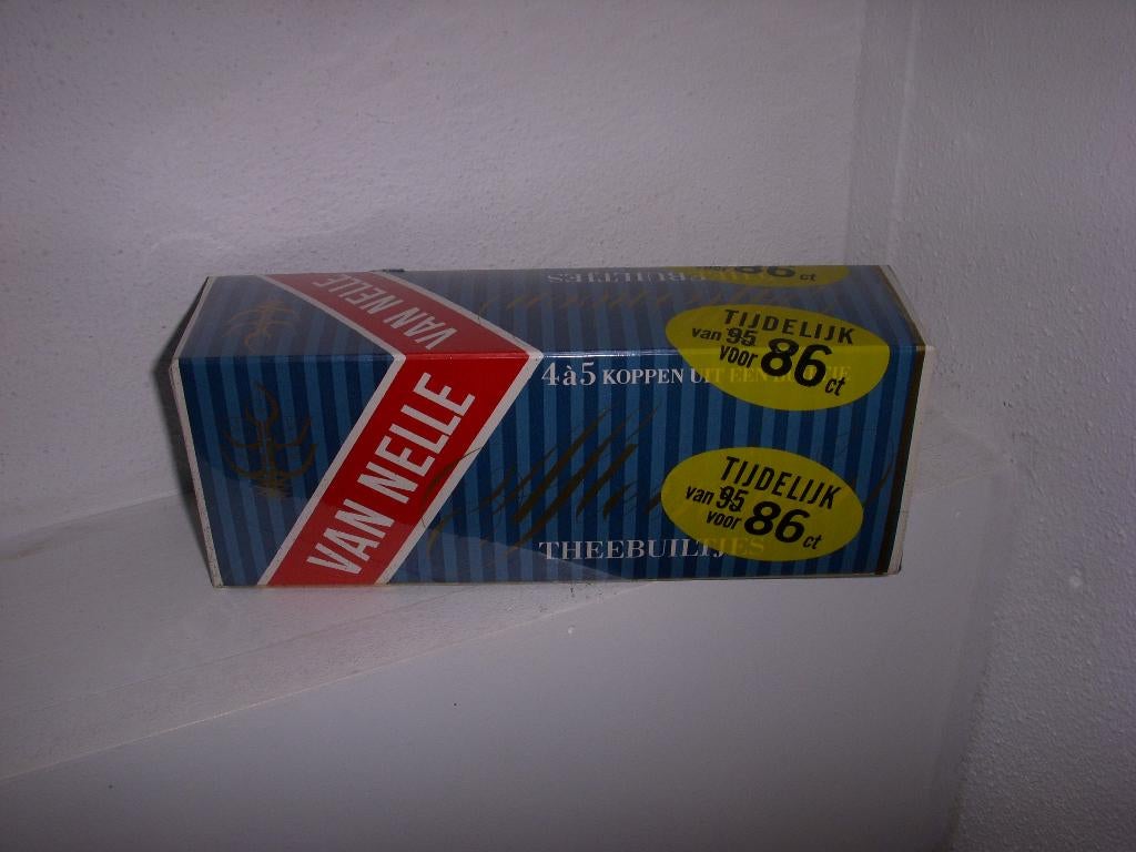 Oude volle verpakking van Van Nelle Afternoon Thee, Verzamelen, Merken en Reclamevoorwerpen, Ophalen of Verzenden, Zo goed als nieuw