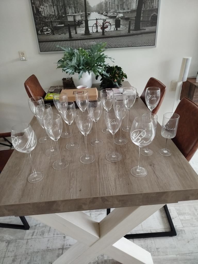 Riviera maison grote partij wijnglazen, Ophalen of Verzenden, Zo goed als nieuw, Overige typen