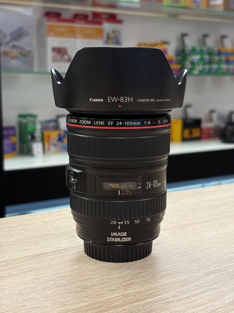 Canon EF 24-105mm f/4 L IS USM met potentie, Audio, Tv en Foto, Fotografie | Lenzen en Objectieven, Ophalen of Verzenden, Gebruikt