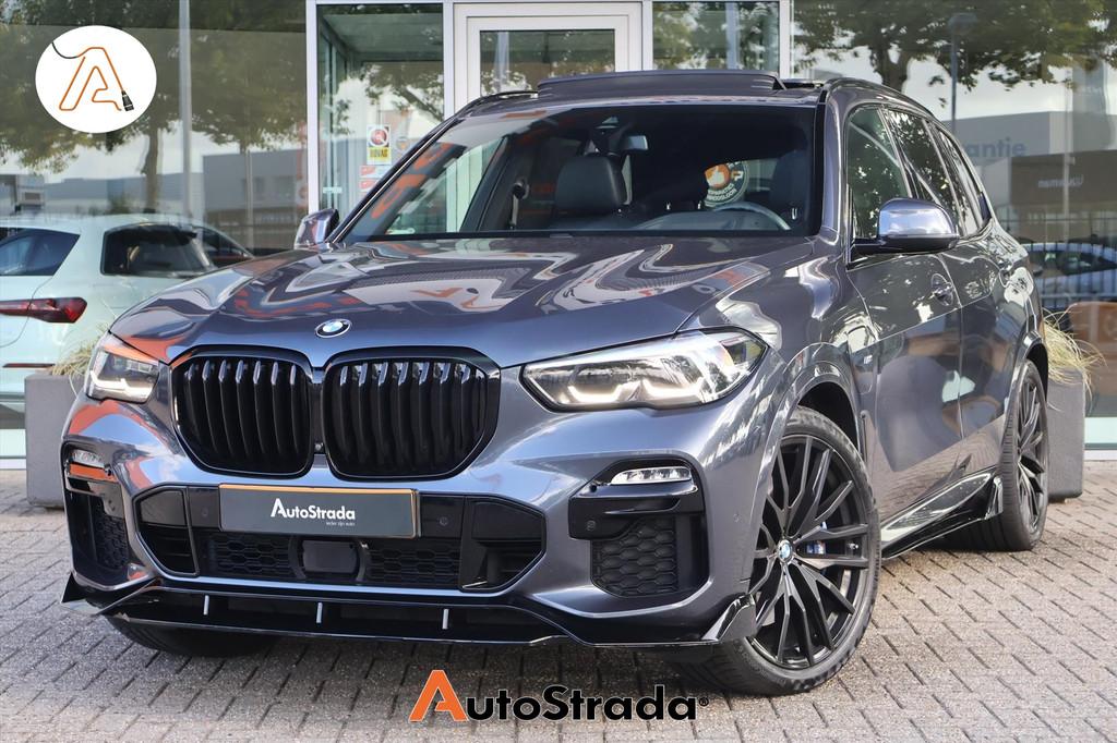 BMW X5 (g05) xDrive45e M-Sport 394pk | Skylounge | Harman/Ka, 77 km/l, Gebruikt, Met garantie (alle), Vierwielaandrijving