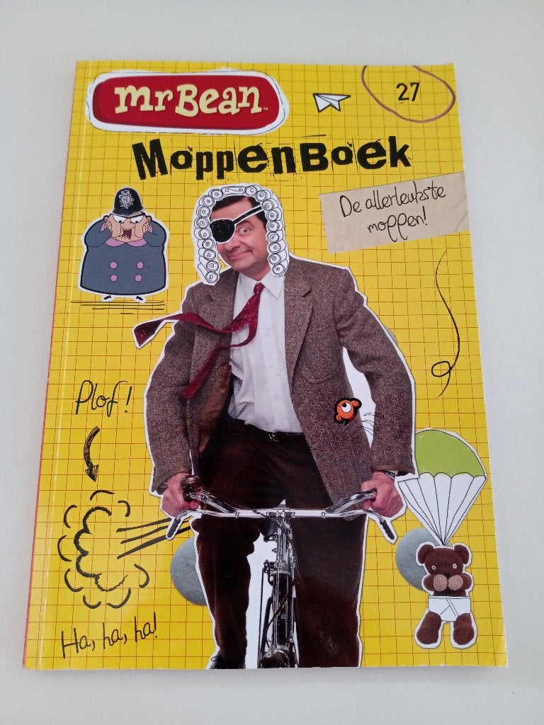Moppenboek van MR. BEAN zgan, Ophalen of Verzenden, Zo goed als nieuw, Moppen