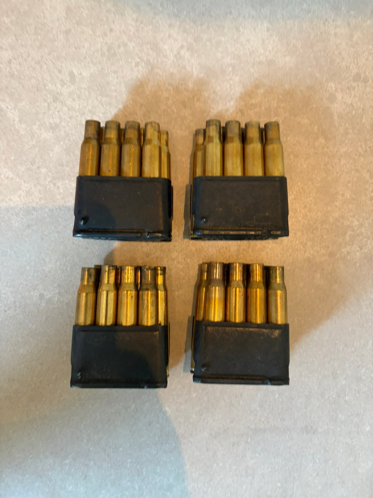 Lege .30 Hulzen & Garand Clips, Verzamelen, Militaria | Tweede Wereldoorlog, Ophalen of Verzenden, Landmacht, Amerika, Hulzen of Bodemvondsten