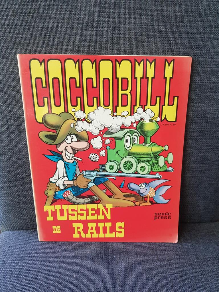 Coccobill - Tussen de rails, Boeken, Eén stripboek, Ophalen of Verzenden