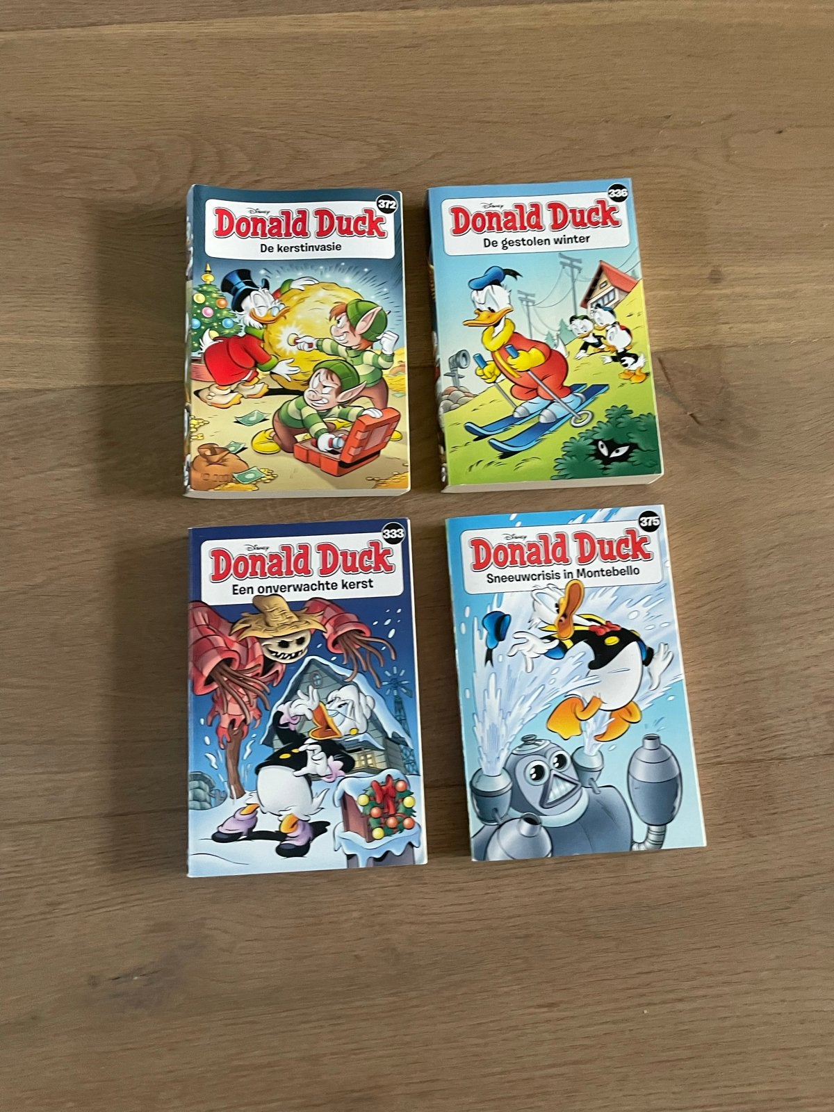 Donald Duck pockets - 4 stuks, Boeken, Meerdere stripboeken, Ophalen of Verzenden, Zo goed als nieuw
