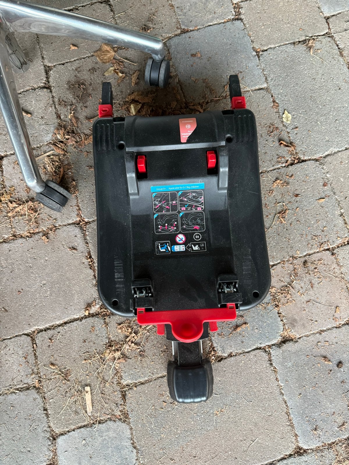 Isofix base - gebruikt, Gebruikt, 0 t/m 18 kg, Isofix, Ophalen