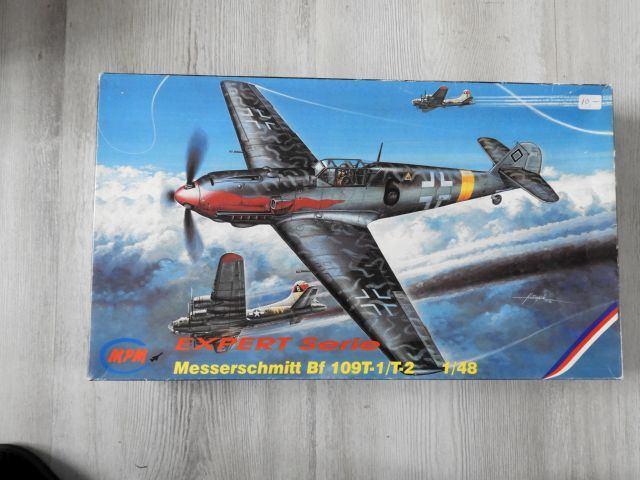 Messerschmitt Bf-109 T 1op 48, Overige merken, Ophalen of Verzenden, Zo goed als nieuw, Groter dan 1:72