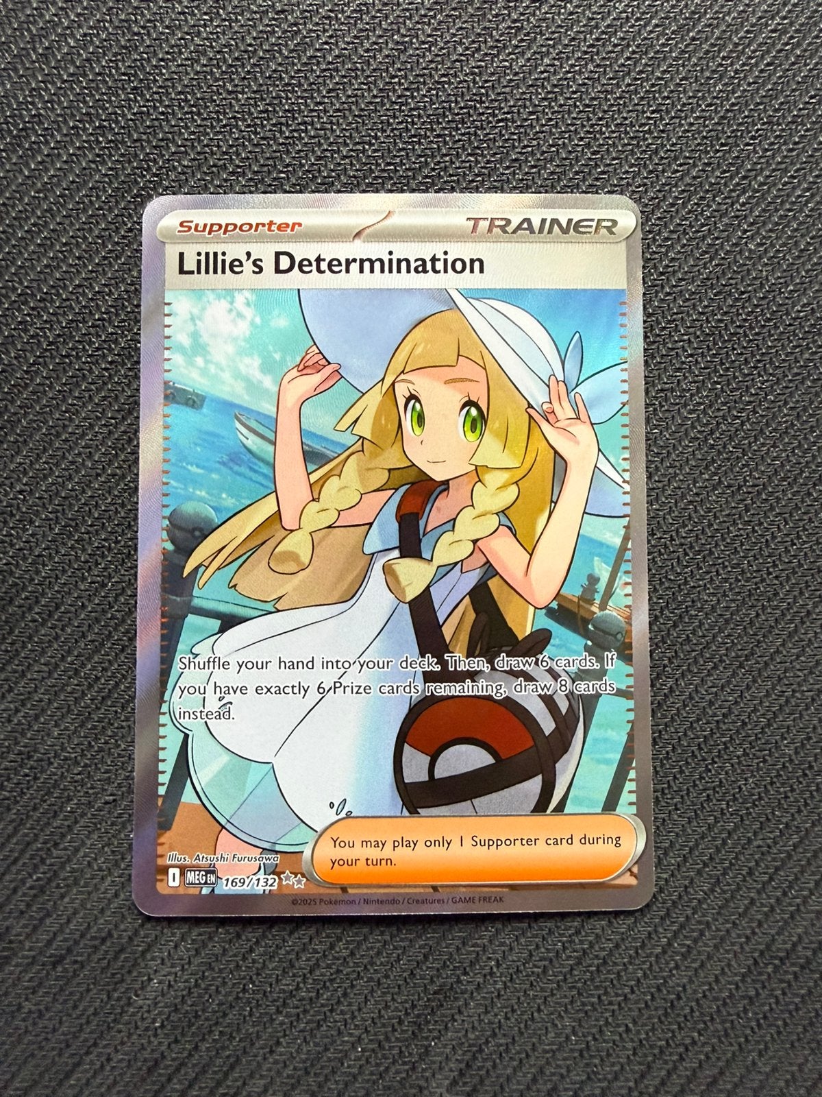 Lillie’s Determination 169/132 Mega Evolutions Pokemon, Hobby en Vrije tijd, Verzamelkaartspellen | Pokémon, Ophalen, Nieuw, Losse kaart