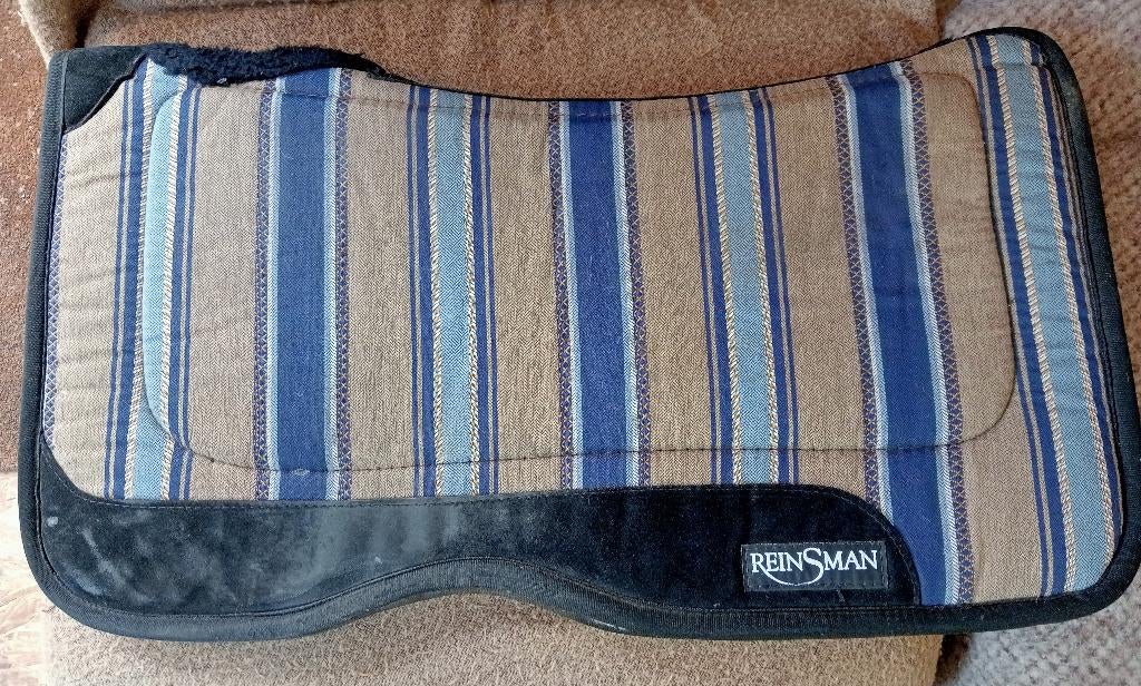 Western pad Reinsman, Dieren en Toebehoren, Paarden en Pony's | Dekens en Dekjes, Meerkleurig, Overige merken, Ophalen of Verzenden