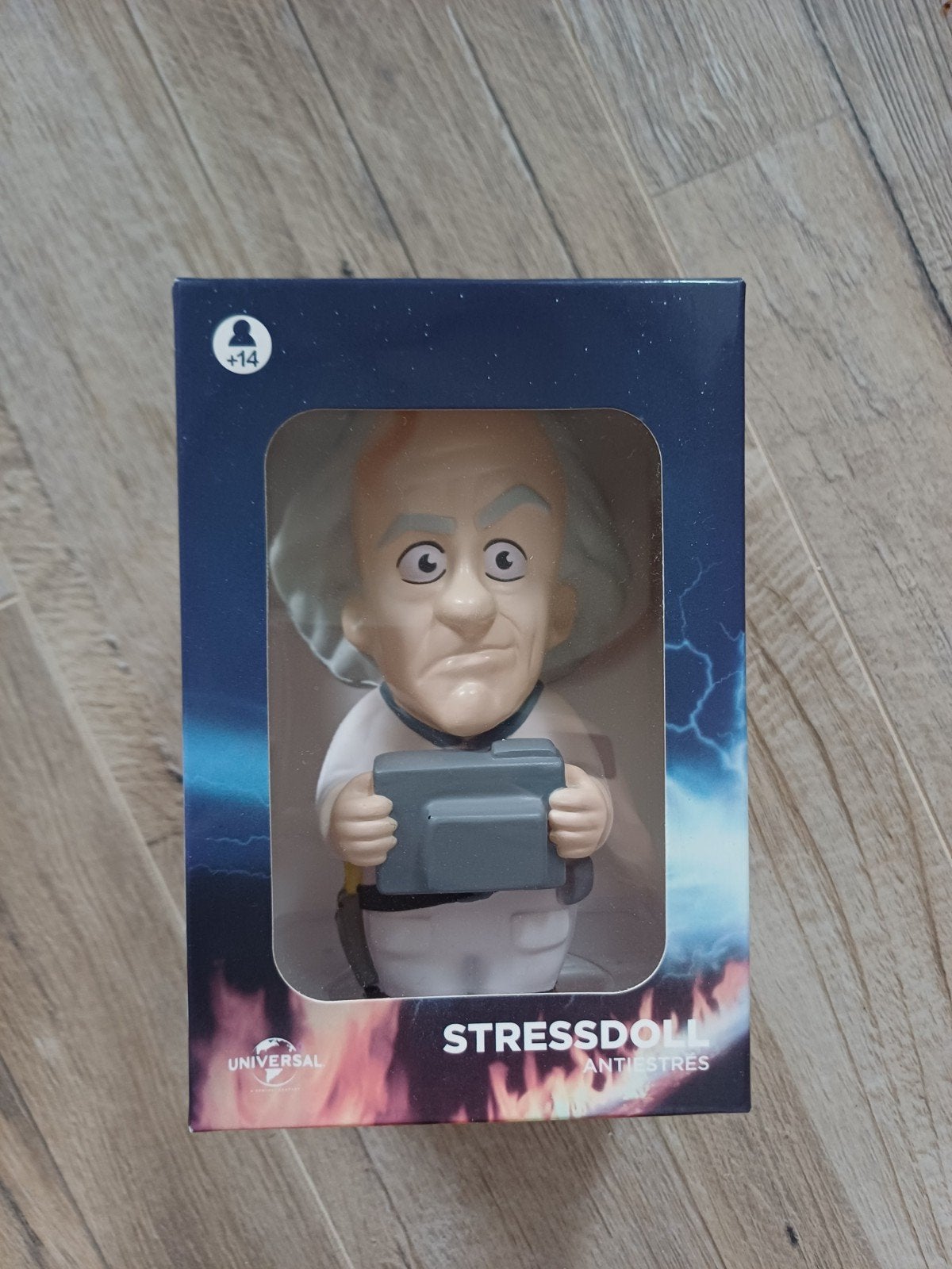 Back to the Future Doc Brown Stresspop / Stresspop, Verzamelen, Ophalen, Nieuw