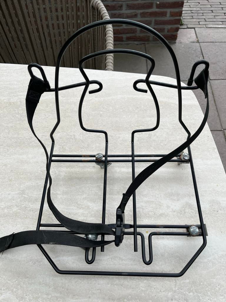 Steco monkey schooltas rek fiets, Ophalen, Gebruikt