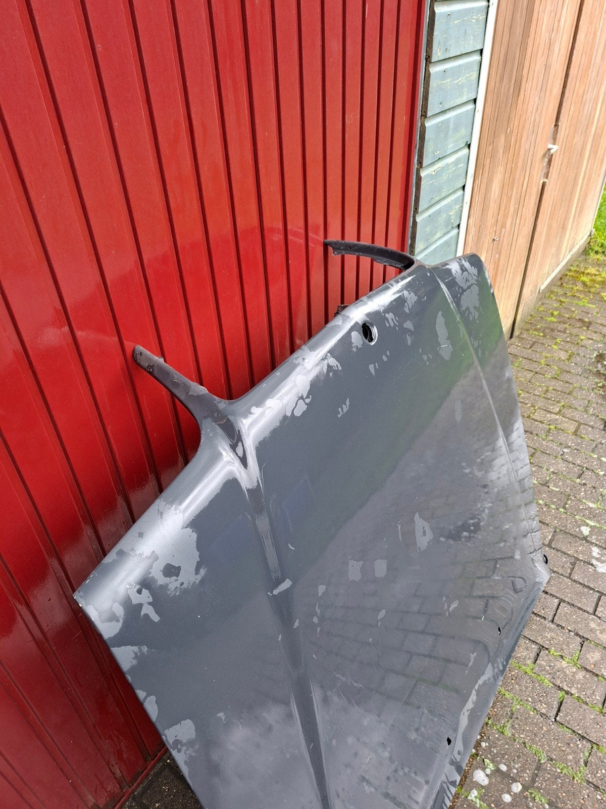 Motorkap Mercedes W124 Cabrio 1985 in grondverf, Ophalen, Gebruikt, Voor, Mercedes-Benz