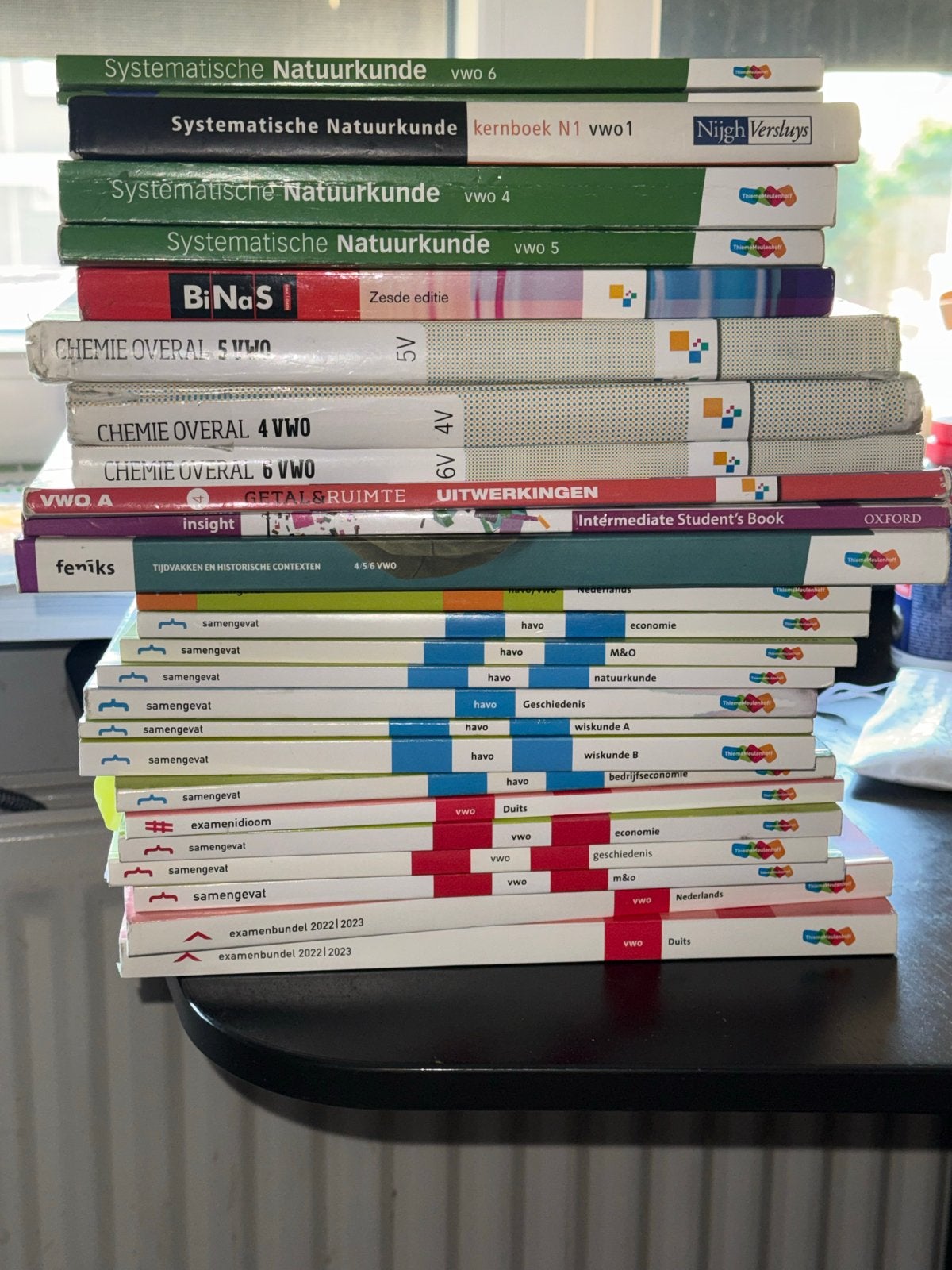 Diverse schoolboeken VWO/HAVO - Natuurkunde, Chemie, Nederla, Ophalen of Verzenden, Gelezen, VWO, Overige vakken