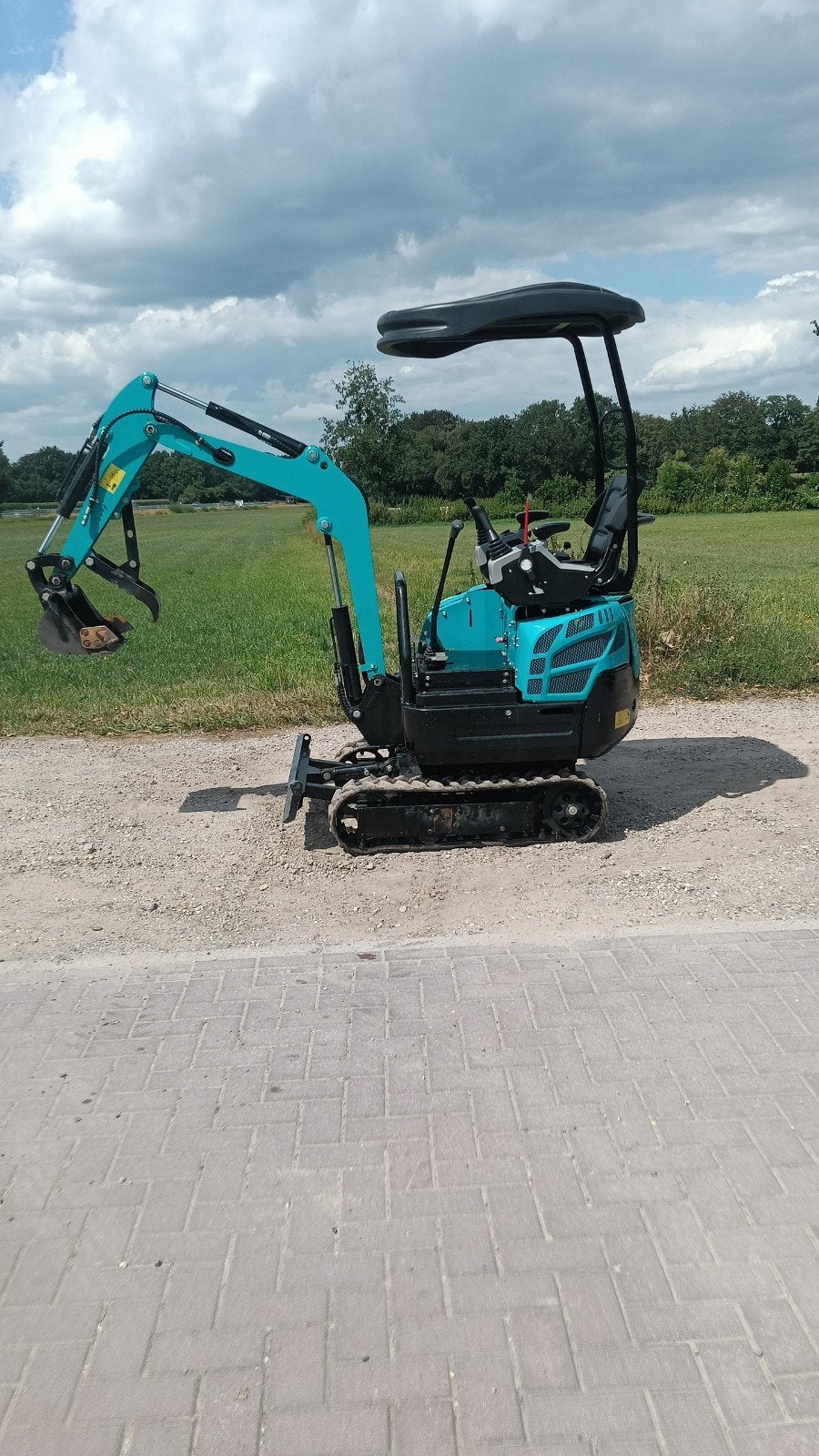 Minigraver BD13P - graafmachine, Ophalen, Graafmachine