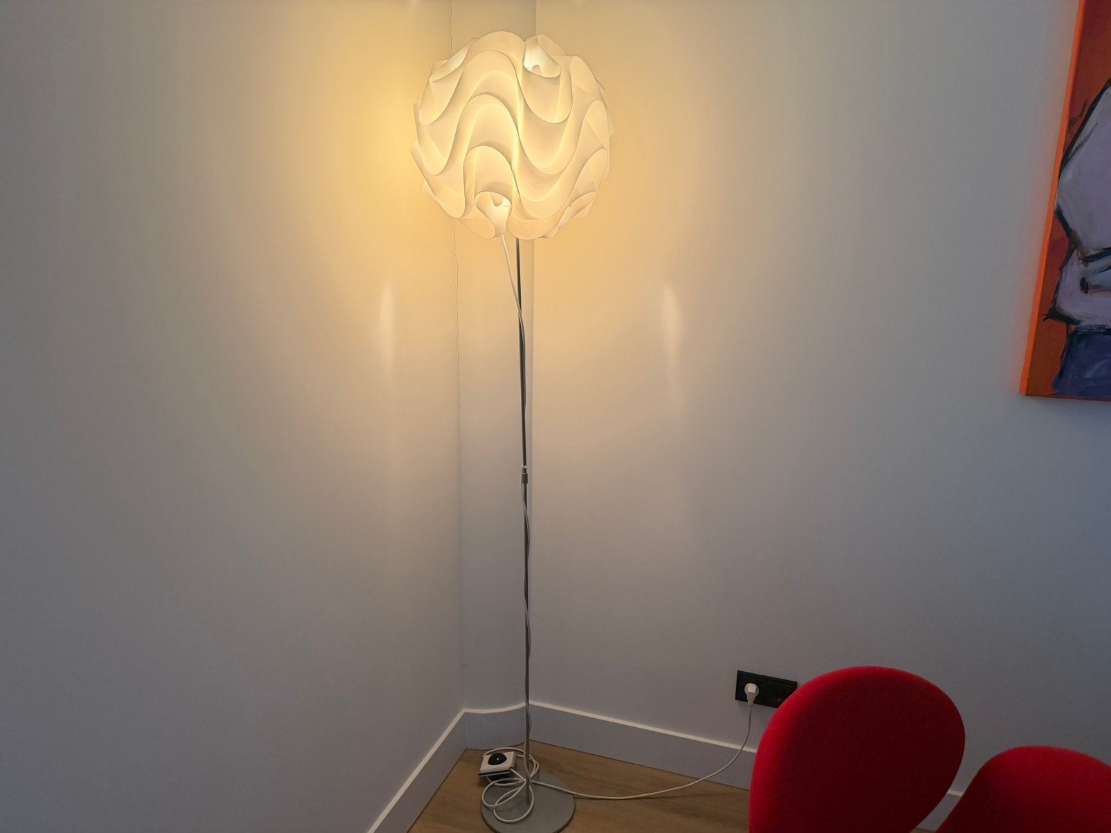 Le Klint 342 Design Vloerlamp Poul Christiansen, Ophalen, Zo goed als nieuw, Kunststof, 150 tot 200 cm