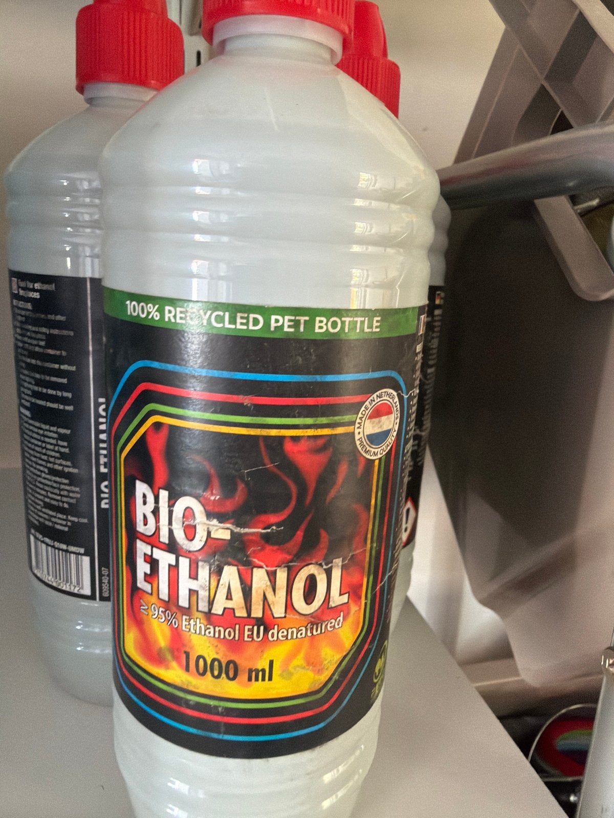 7 liter bio-ethanol voor tuinbrander of openhaard, Ophalen, Nieuw, Kunststof