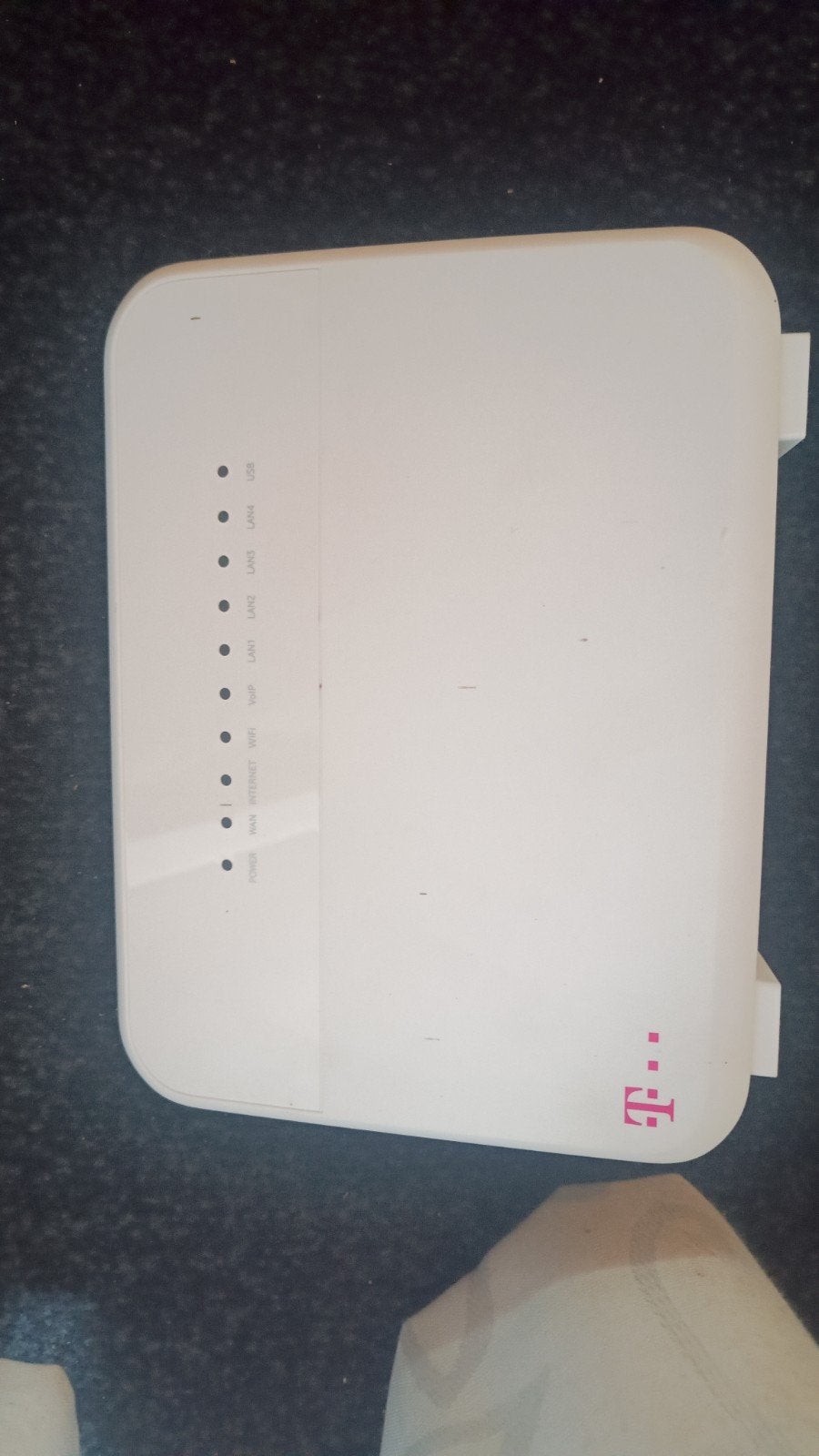 T-Mobile Router met modem - Wit, Ophalen of Verzenden, Gebruikt, Router met modem, T-Mobile