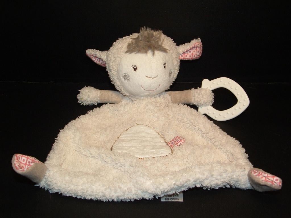 TOPOMINI SCHAAP KNUFFELDOEK ZACHTE BADSTOF WIT M, Ophalen of Verzenden, Nieuw, Overige typen