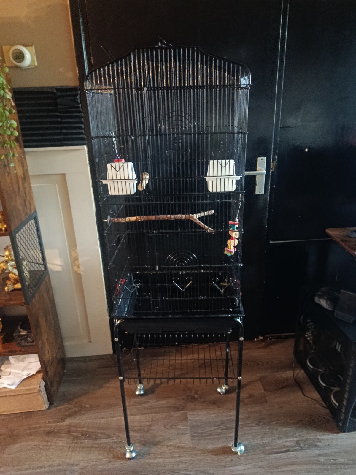 vogelkooi Peep met onderstel met wieltjes, Dieren en Toebehoren, Ophalen
