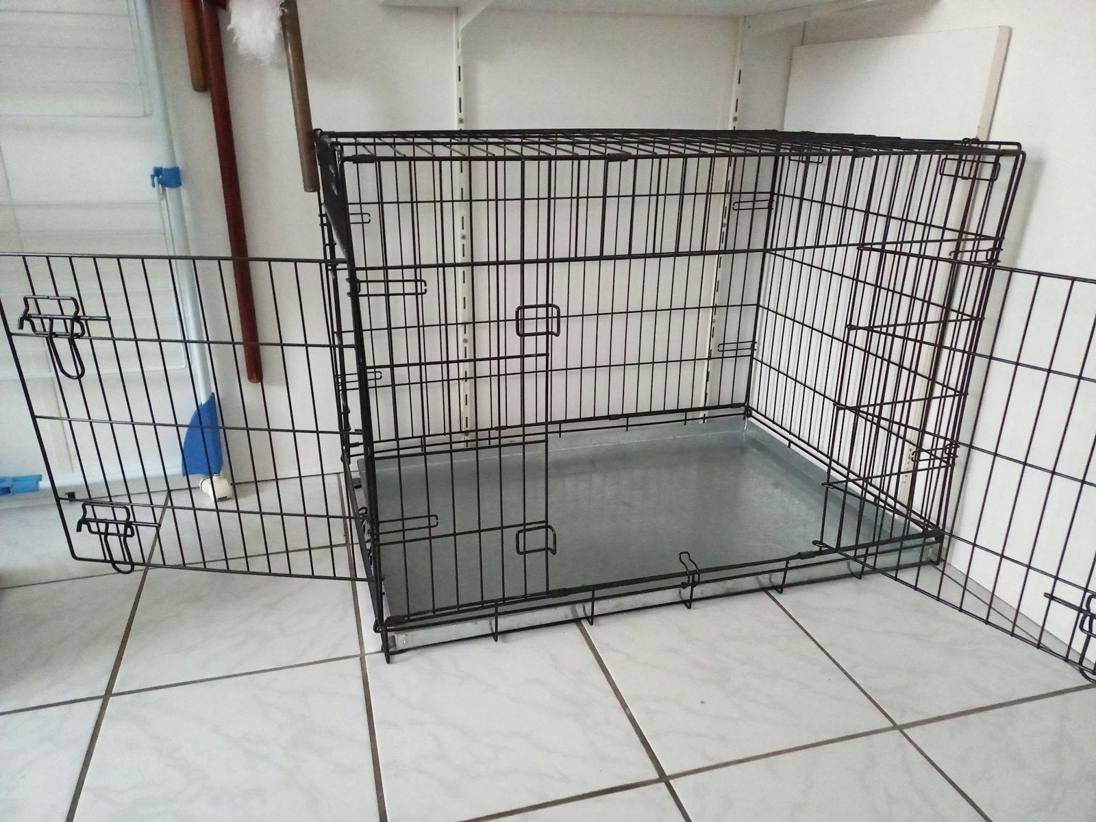 Honden bench, Ophalen of Verzenden, Zo goed als nieuw, Minder dan 65 cm