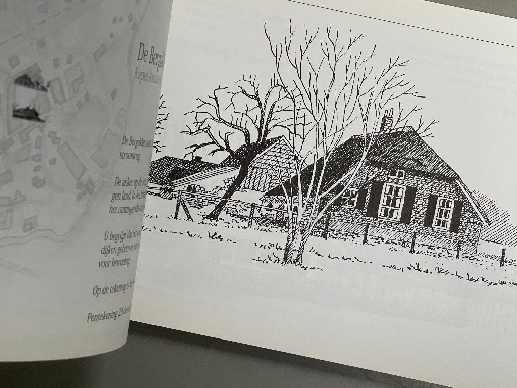 Met de pen getekend wandelingen door Kerk- & Kapel-Avezaath, Ophalen of Verzenden, 20e eeuw of later, Zo goed als nieuw
