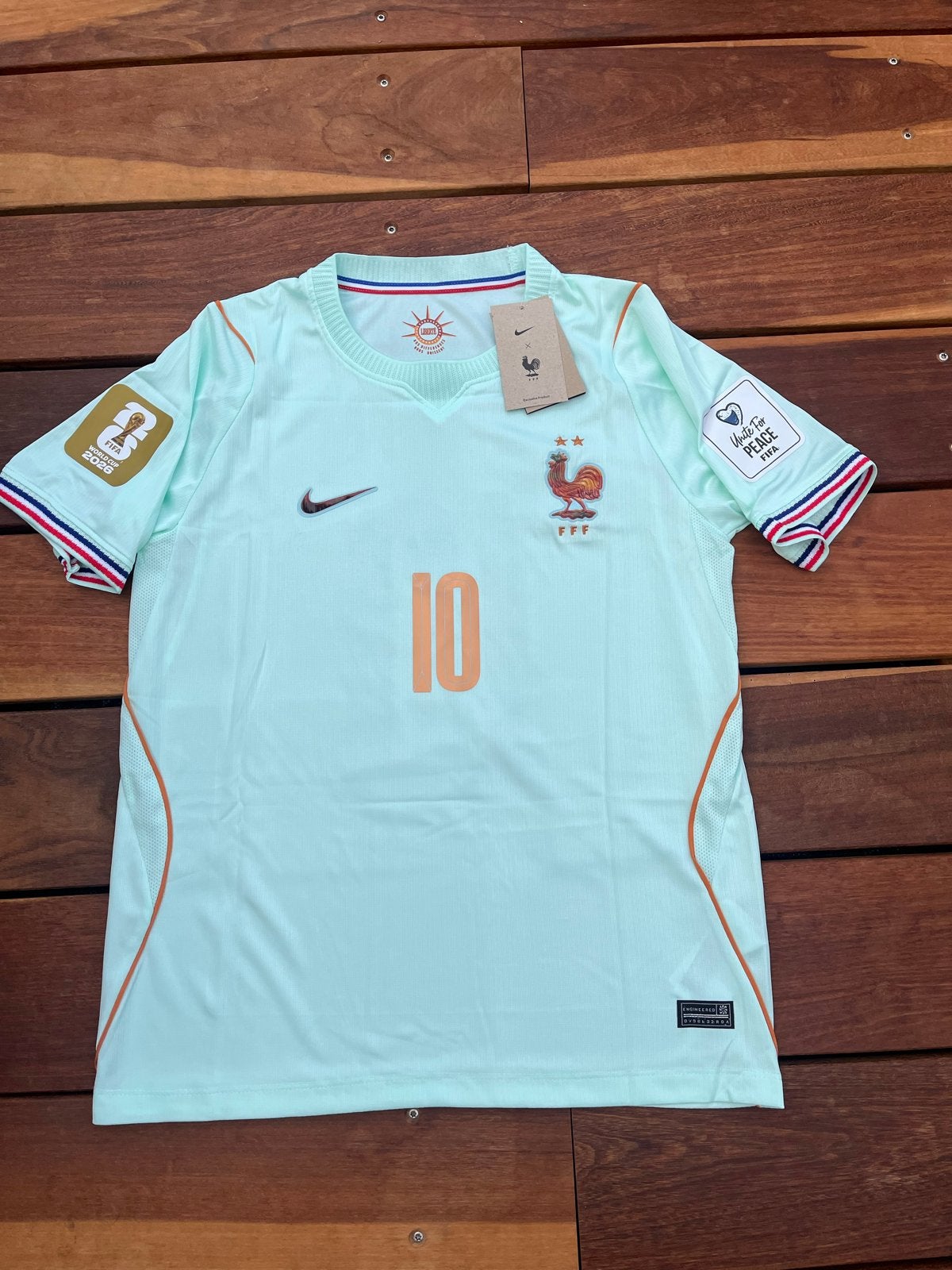 WK 2026 Kylian Mbappé Frankrijk Shirt Maat S Nieuw, Maat S, Ophalen of Verzenden, Nieuw, Shirt