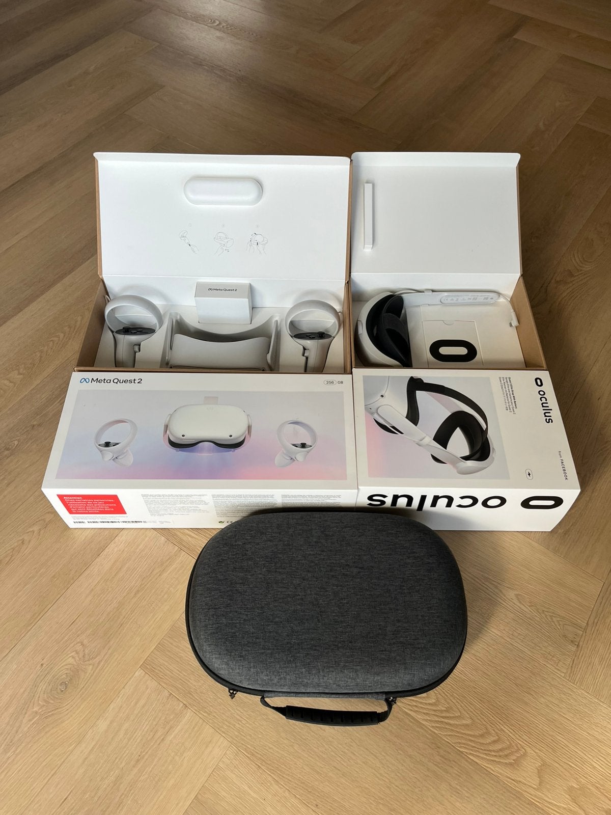 Oculus quest 2 256gb+ battery elitestrap, Spelcomputers en Games, Ophalen of Verzenden, Gebruikt, Overige platformen