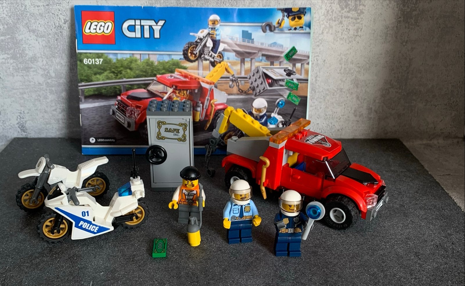 LEGO City 60137 Sleepwagen Achtervolging, Ophalen of Verzenden, Zo goed als nieuw