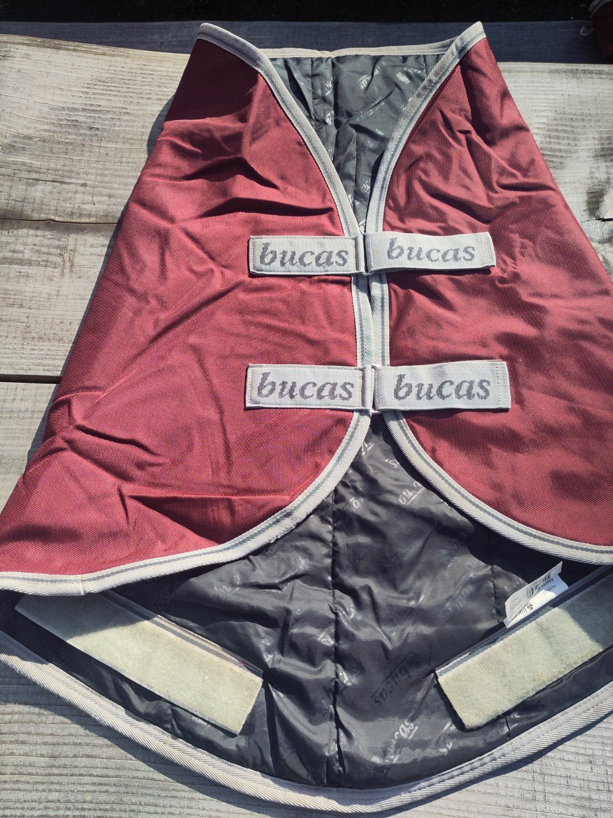 Bucas Atlantic Neck maat Small, Dieren en Toebehoren, Bucas, Halsdeken, Rood, Ophalen of Verzenden
