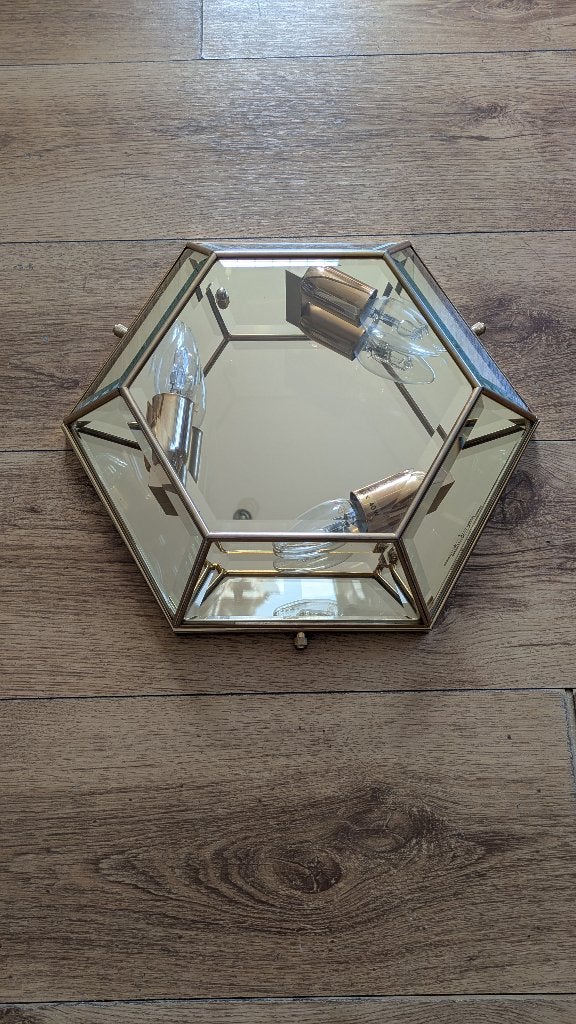 Design plafondlamp Sothis, Design, E14 (klein), Dimbaar, Ophalen of Verzenden