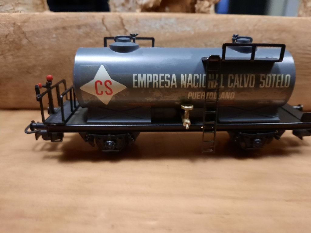 [ W2978 ] Electrotren H0 - Tankwagon, Overige merken, Gebruikt, Gelijkstroom, Wagon