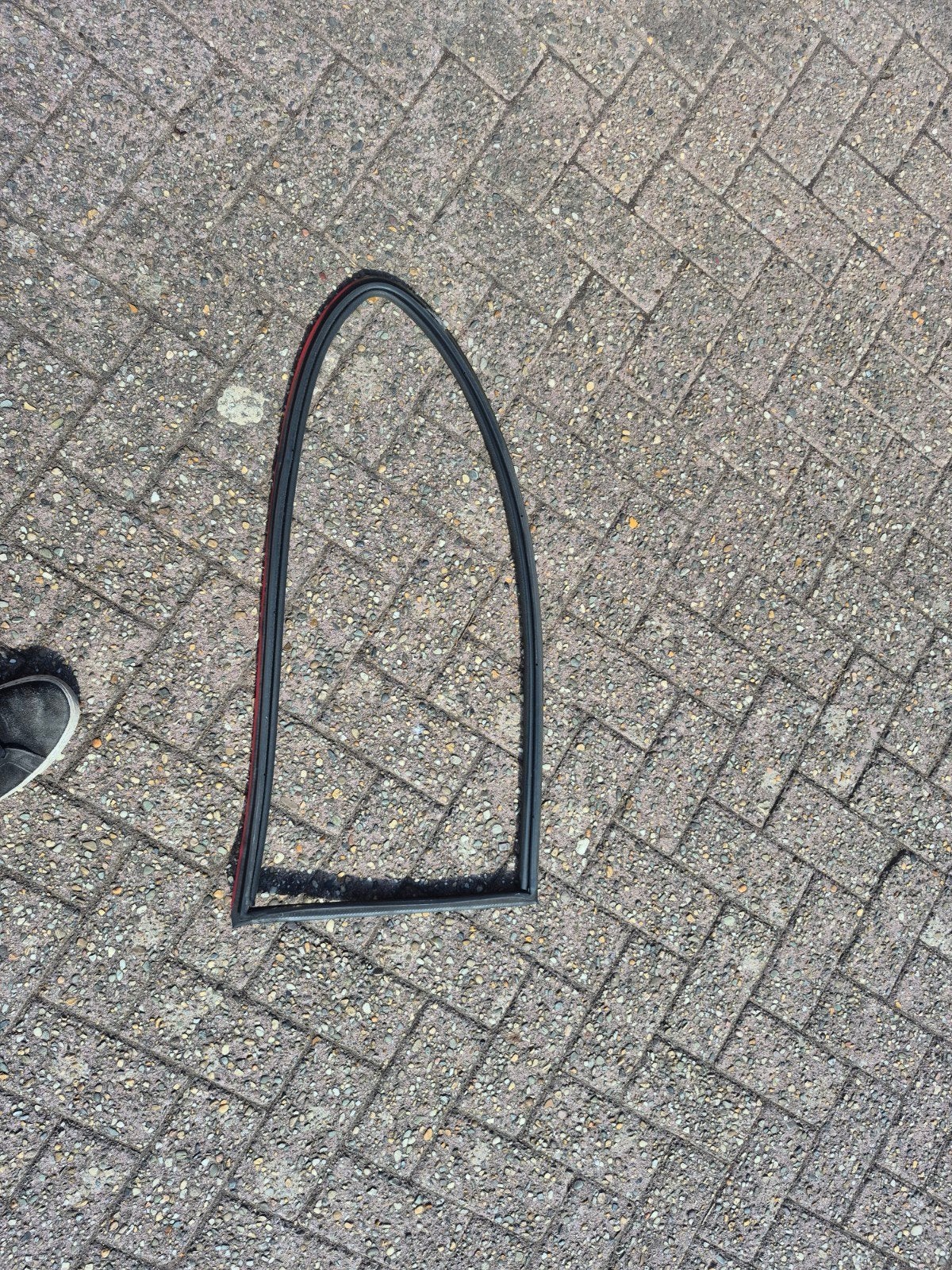 Raamrubber rechts achter Seat Ibiza 6L 2007 3-deurs, Ophalen of Verzenden, Seat