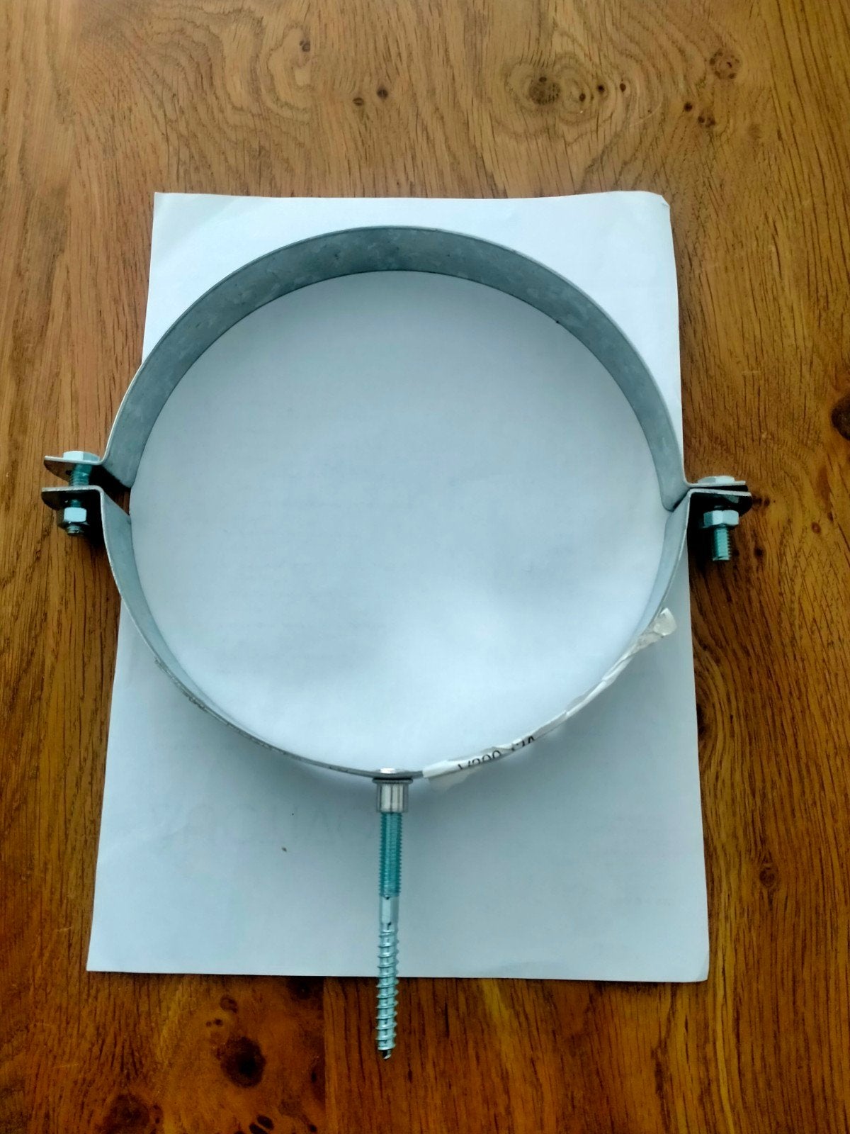 Nieuw Kachelpijp muurbeugel 200mm, Ophalen of Verzenden, Nieuw