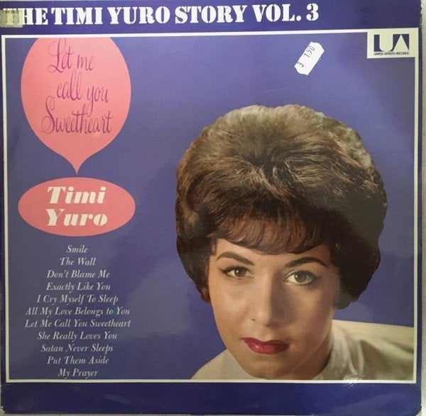 LP - Timi Yuro ‎– The Timi Yuro Story Vol.3, Cd's en Dvd's, Vinyl | Pop, Gebruikt, Beschermende buitenhoes, 12 inch, Ophalen of Verzenden